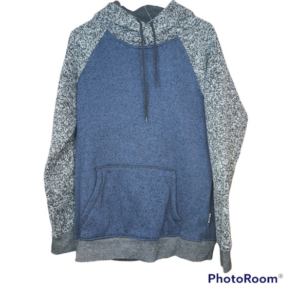 Brooklyn Cloth Men’s Blue And Grey Men’s Pullover Hoodie Size Medium - Picture 1 of 5